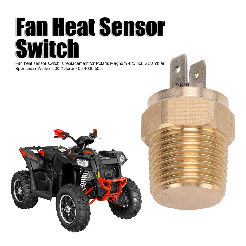Brass Fan Heat Thermal Sensor Switch 4110225 Replacement for Polaris