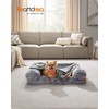 Feandrea Pet Blankets, 3-Pack Dog Blankets Washable, S, 73 x