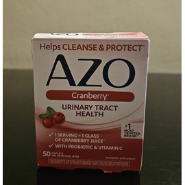 AZO URINARY TRACT HEALTH CRANBERRY 50 Caplets