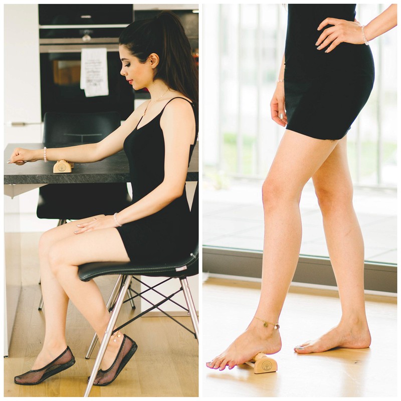 M.S.Lemberg® Wooden Foot Massage Roller - Relaxation Gift - Massage