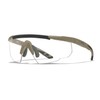Wiley X Saber Advanced Unisex Adult Photo Frame, Tan, One
