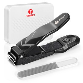 Nail Clippers, Splash Prevention, Popular in Japan, High-grade Nail Clippers Set, Nail Clippers, Taste, Comes with a Nail Clippers Storage Case, Convenient for Men and Women, Compatible with Various