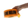IDEAL Industries Non-Detectable Underground Tape Caution Buried Telephone Line Orange