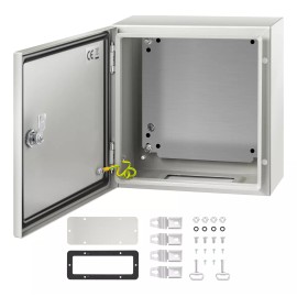Vevor Gabinete Eléctrica De Acero Al Carbono De 30x30x15cm