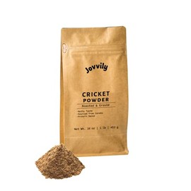Jovvily Cricket Protein Powder - 1 lb - No Added Flavor - Mild Taste