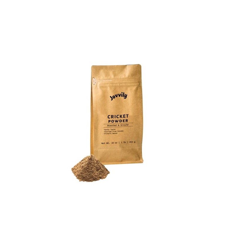 Jovvily Cricket Protein Powder - 1 lb - No Added