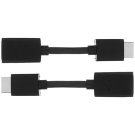 HOMSFOU 2 Stück Verlängerungskabel männlich-weiblich kompakter Adapter für TV Laptop und Projektoren