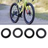 EMSea 4Pcs M12 Bicycle Thru-Axle Aluminum Alloy Flat Washer for