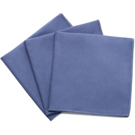 Fuller Brush Specialty Suede Microfiber Cloths - Restores Luster to Wood & Leather - Extra Large 16"x16" - 3 Pack