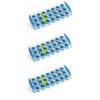 Chef Craft Push Out Ice Cube Tray (Value 3-Pack)