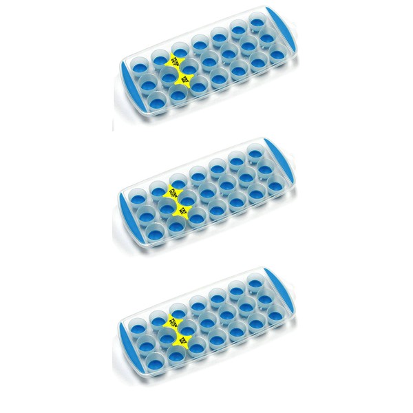 Chef Craft Push Out Ice Cube Tray (Value 3-Pack)