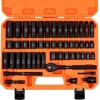 Unbranded 3/8" Drive Impact Socket Set, 50-Piece Standard SAE 5/16