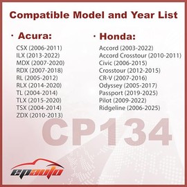 CP134 Filtro de aire con carbón activado, Activated Carbon, 1-paquete