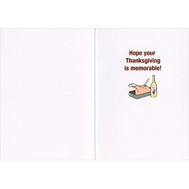 Wine Humorous : Funny Thanksgiving CardL8