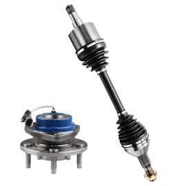 OWAYSAFE Front Right CV Axle and Front Wheel Bearing and Hub for Chevy Impala Monte Carlo Buick Allure Century Lacrosse Regal Olds Intrigue Pontiac Grand Prix Shaft Assembly Replacement 513121 60-1250