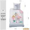 CTI reversible bed linen set Lama Queen, 135 x 200