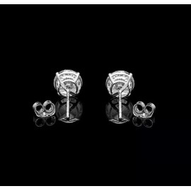 Unbranded 925 STERLING SILVER 6MM Round Cut AAA Crystal CZ Studs Anti Tarnish Unisex USA