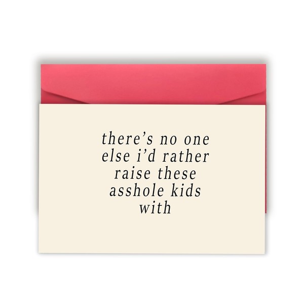Asmallgf Naughty Fathers Day Card for Husband, Gifts from Wife,