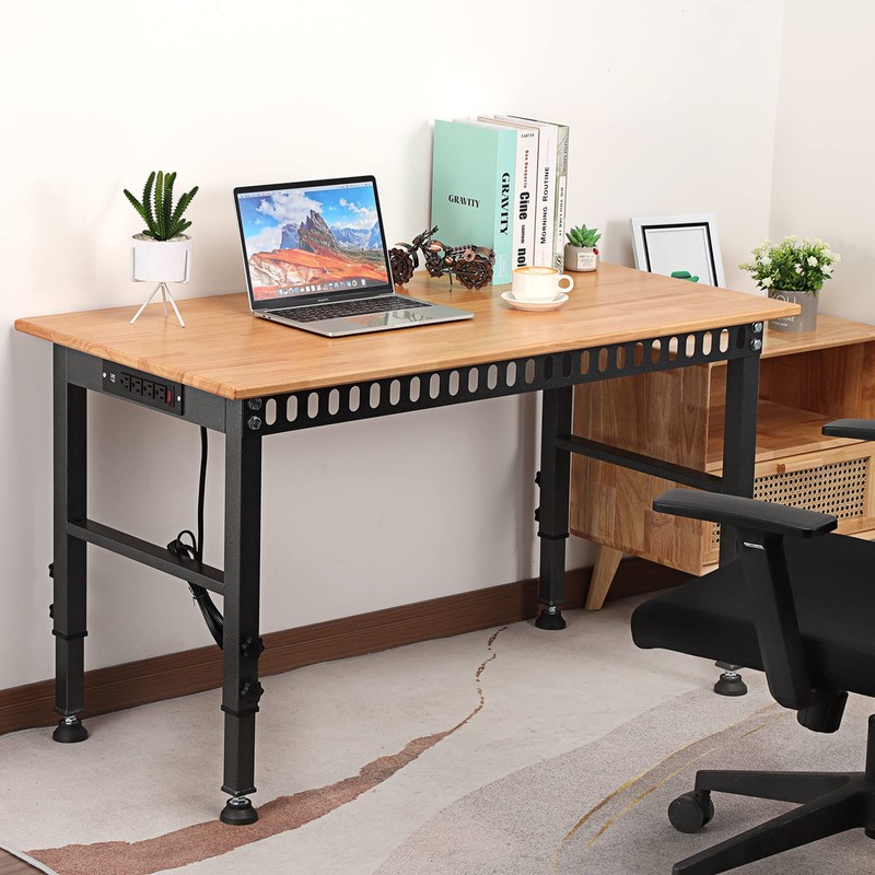 OLBRUS 48 "Adjustable Workbench with Power Outlet, Heavy Duty 2000