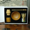 ANCLLO 5 Piece Japanese Matcha Tea Set Whisk Bowl Holder
