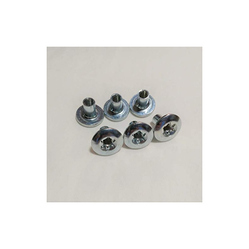 6 Pcs 5/16" Truss Barrel Nut Dome Head Large Cargo