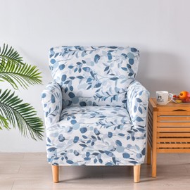 LiveGo Stretch Mid Century Modern Armchair Slipcover 1-Piece Accent Chair Covers with Arms Soft Chair Slipcovers for Living Room Armchair Furniture Protector Office Reception Reading Sofa