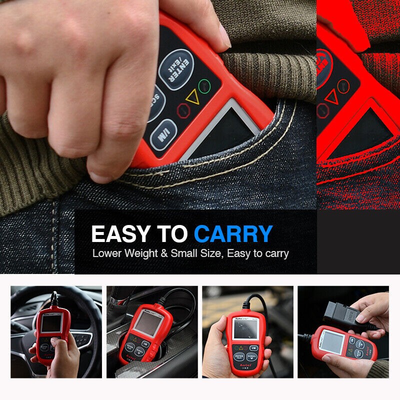 Autel AL319 Automotive Code Reader OBD2 Scanner Car Check Engine