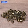 uxcell Upholstery Tacks Nail Pins Furniture, 500Pcs 11x17mm Thumb Tack