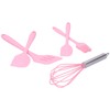 Cooking Spatula Set Silicone Baking Scraper Heat Resistant Egg Beater
