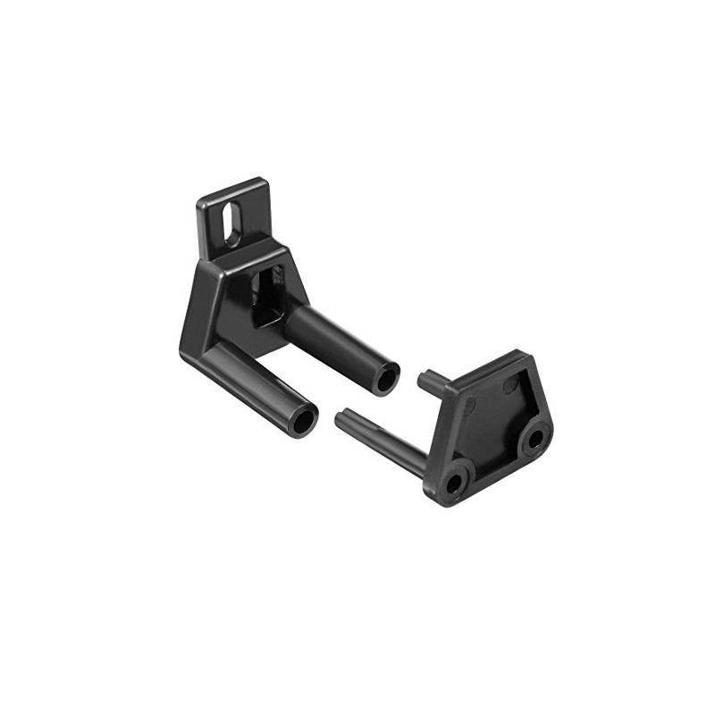 uxcell Barn Sliding Door Floor Guide POM Plastic Adjustable Wall