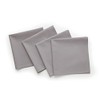 Solino Home Light Grey Cloth Napkins Set of 4 –