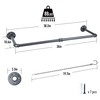 HemePaha Metal Plant Hanger Indoor with 3 Hanging Chains, 38.2