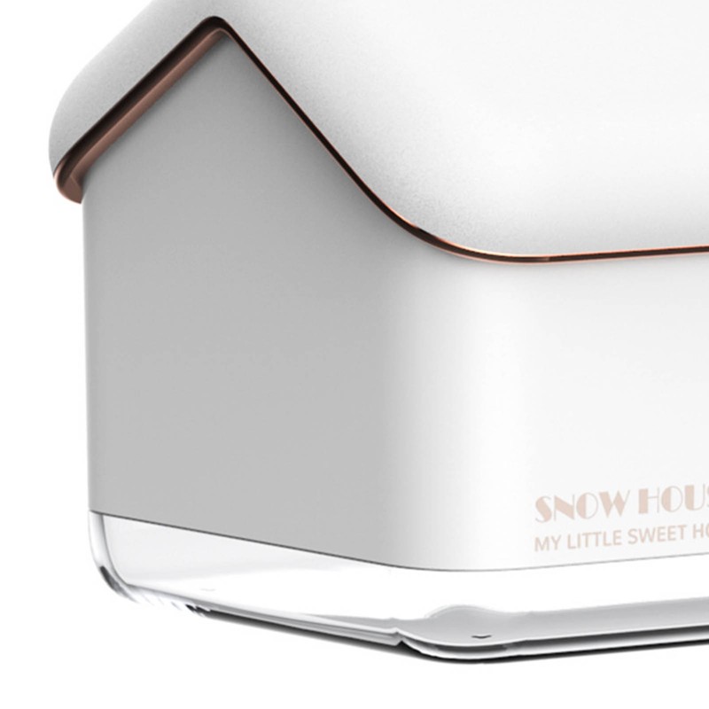 Snow House Mini Humidifier USB Nano Atomization Humidifier with Night