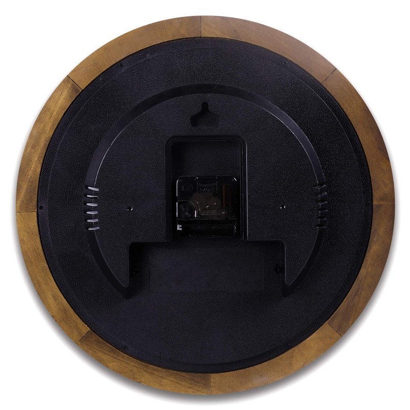 Kesin Wall Clock Wood 14 Inch Silent Wall Clocks Large