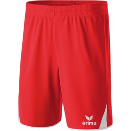 erima Kinder Shorts 5-Cubes, rot/weiß, 152, 615310