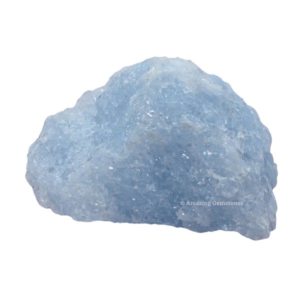 Amazing Gemstone Blue Calcite Raw Crystals and Healing Stones, Natural