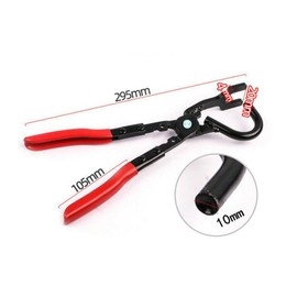 Exhaust Hanger Removal Plier and 4Pcs 4-Hole Rubber Hanger Kit,Professional Muffler Hanger Pliers & Exhaust Removal Tools for Car & Truck Repair,For Muffler Hanger Removal with Most Cars