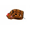 BARNETT SL-127 REG Leather baseball glove, outfield, size 12.7'', brown