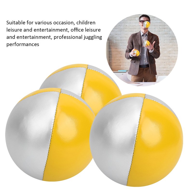 3Pcs Variety Show Juggling Toss Ball Indoor Leisure Sports Fun