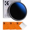 K&F Concept Slim Filter Lens ND2-ND400, Variable, Neutral Density For