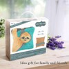 Myriad Choices Latch Hook Sloth Pillow Kits, DIY Latch Hook
