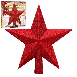 ANECO - Decoración pequeña para árbol de Navidad con Purpurina inastillable, para decoración del hogar de día Festivo