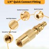 Onlyflame 12FT RV Propane Quick Connect Hose - RV Quick