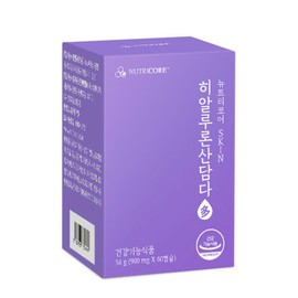 NutriCore (현대백화점)히알루론산담다多 (900 mg x 60캡슐 1개월분) (Hyundai Department Store) Hyaluronic Acid Damda Multi (900 mg x 60 capsules, 1-month supply)