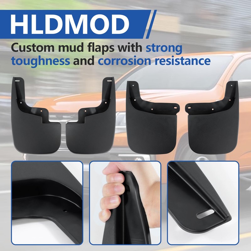 HLDMOD Mud Flaps Mud Guards Replacement for Chevy Colorado/GMC Canyon