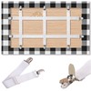 Tablecloth Clips Hidden Strap 5 Pack, Adjustable Elasticity Picnic Table