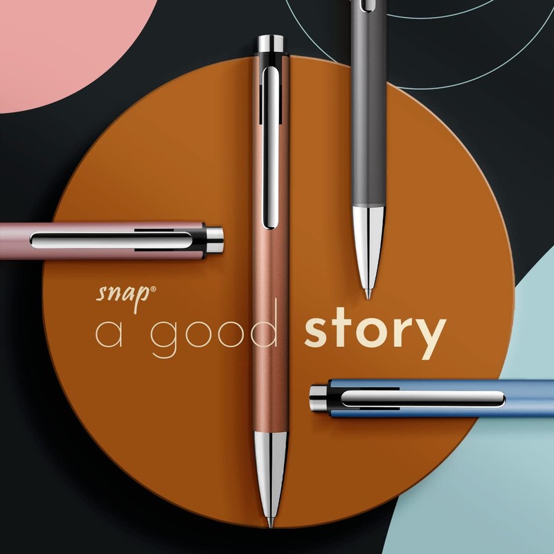 Pelikan 817691 Snap Ballpoint Pen Metallic Silver, Pack of 1,