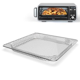 DEMEDO Air Fryer Basket Replacement for NINJA Foodi SP101 Air Fryer Oven, Stainless Steel Air Fryer Basket for Ninja SP100,SP102, Mesh Basket for Ninja Foodi Air Fryer Accessories, Baking Tray for Ninja
