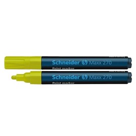 Schneider Schreibgeräte Lackmarker Maxx 270, 1-3 mm, gelb