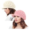 YSense 2 Pack Womens Winter Hats Warm Knit Hat Slouchy